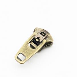 YG brass slider for metal zipper 